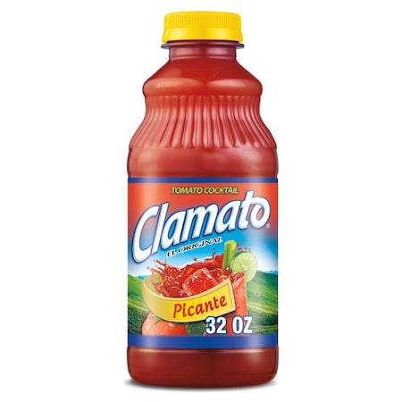Clamato 32 oz. Clamato Picante Pet, PK12 10011923